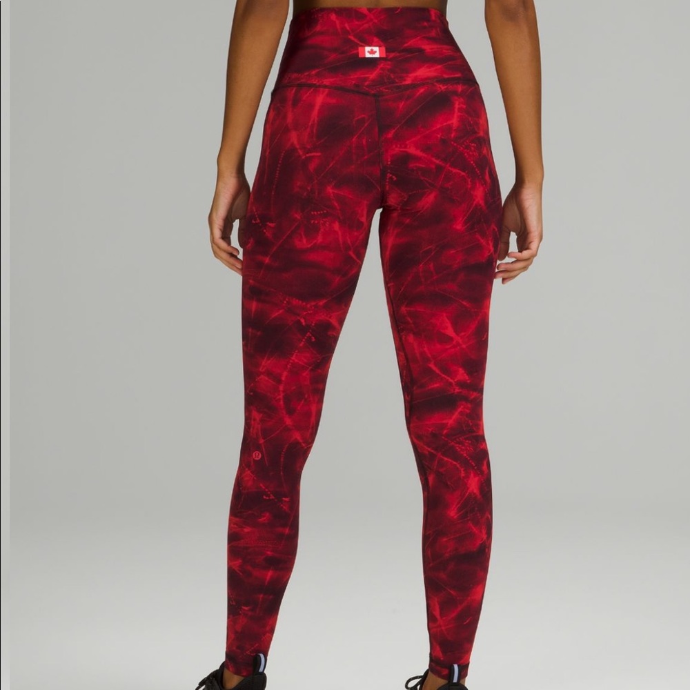 Lululemon Team Canada Align High-Rise Pant 28” Size 6 Sz 6 Discontinued LAST ONE